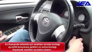 Toyota Corolla Auris Yaris Hilux 4d 67 Transponder Dst 4d Manuel Kumanda Programlama Proseduru Youtube
