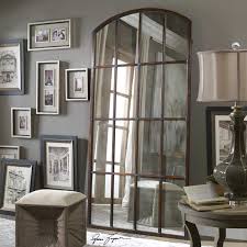 These stunning, elegant mirrors are often large and can provide a visual extension of. Uttermost 13464 P Amiel Arch Mirror Large