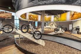 Store Of The Week Rose Biketown Swerves Ahead Of The Competition Bicycle Store Bicycle Shop Showroom Interior Design
