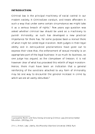 The information is clearly presented in a logical structure and the following features support learning helping you to … Doc How Criminal Law Is Used In England And Wales To Prohibit Prevent And Punish Certain Types Of Private Behaviour On The Part Of Individuals And Groups In Society On The Grounds