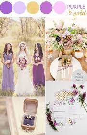 Romantic Wedding Style Purple Gold Purple And Gold Wedding Gold Wedding Colors Tangled Wedding