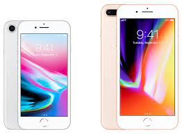 Released 2017, september 22 202g, 7.5mm thickness ios 11, up to ios 14.4 64gb/128gb/256gb storage, no card slot. Iphone 8 Vs Iphone 8 Plus What S The Difference