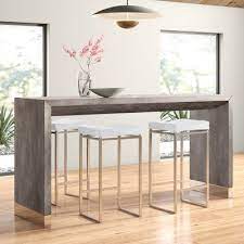 They come from several different designs, styles, and materials. Zoe Counter Height Dining Table Color Gray Elm Counter Height Dining Room Tables Counter Height Dining Table Rectangle Dining Table
