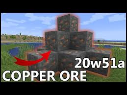 Copper is a new ore that has been added to minecraft that has quite a few uses including being used to craft new tools and building blocks. Copper Ore In Minecraft 1 17 Caves Cliffs Update All You Need To Know