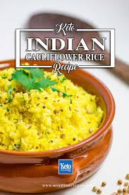 The Best Indian Cauliflower Rice Recipe Fragrant Vegetarian Side Dish Recipe Indian Cauliflower Keto Indian Food Indian Food Recipes Vegetarian