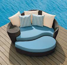 Shop quality daybeds exclusively at pottery barn®. Cassiopeia Round Rattan Daybed And Ottoman Aurea Designs