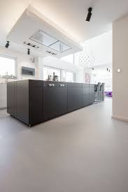 Robuster Boden In Der Kuche Bodenbeschichtung Offene Kuche Und Wohnzimmer Betonboden Kuche