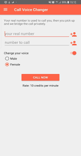 We don't have any change log information yet for version 2.5 of spoof call fake caller id. Call Voice Changer For Android Apk Download