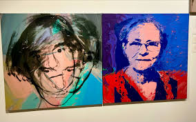 Warhol museum snippet 2024. Plus an exhibit of KAWS + WARHOL and a few  Keith Harring pieces.