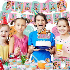 Are you looking for a fun new party theme? Spirit Riding Free Horse Birthday Party Supplies Spirit Riding Free Horse Themed Party Decoration With Happy Birthday Banner Cake Cupcake Toppers Latex Balloons Invitation Card For Kids Birthday Baby Shower Party Favors Toys