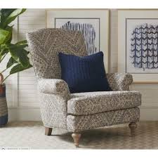 Tribal Print English Manor Lounge Accent Chair Accent Chairs Blue Chairs Living Room Lounge Chairs Living Room