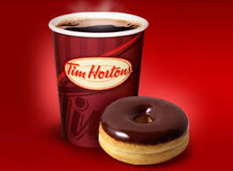 Image result for chocolate glazed donut tim horton