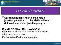 Menguruskan semua urusan perkhidmatan dan kemudahan dalam perkhidmatan bagi sprm. Surat