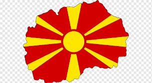 Pbb juga akan mengakui bahasa makedonia di pemilih ditanya apakah mereka mendukung perjanjian prespa, mengganti nama ke makedonia utara, dan menyetujui makedonia bergabung ke. Bendera Republik Makedonia Peta Penamaan Sengketa Makedonia Bau Bawang Putih Bendera Simetri Bunga Png Pngwing
