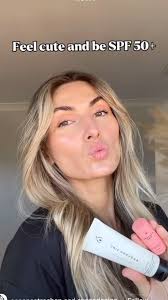 You’re gorgeous *+ Just one minute with our tinted SPF and you’re ready to  shine, sun-kissed and fabulous!, #beautyinablink