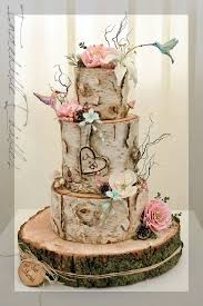 Buttercream Birch Tree Wedding Cake Tutorial Wedding Cake Buttercream Tree Stump Cake Birch Tree Wedding Cake Tutorial Birch Bark Cake Stenci Country Wedding Cakes Themed Wedding Cakes Wedding Cake Rustic