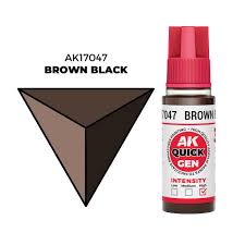 AK-Interactive: Quick Gen Acrylic Contrast - Brown Black 18 ml