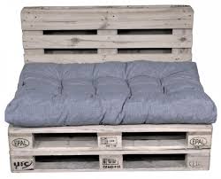 Sunnypillow palettenkissen auflage set für europaletten indoor und outdoor palettenpolster palettensofa kissen mit schöner steppung viele größen set:sitzkissen. Rattani De Polster Kissen Fur Europalette 120 X 80 Cm Sitzkissen Ruckenkissen