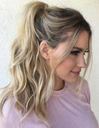 The ponytail is one of the most versatile and popular hairstyles today. Pretty Casual Messy Ponytails Hairstyles 2018 High Ponytail Hairstyles Messy Ponytail Hairstyles Hair Styles