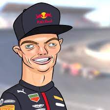 Red bull driver max verstappen of the netherlands steers his car during the first free practice for the french formula one grand prix. Max Verstappen By Wimpiecomics Caricatures