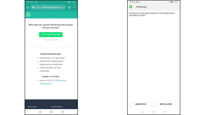 Wenn sie install drücken, führte die installation. Whatsapp Ohne Google Konto Und Play Store Nutzen So Geht S