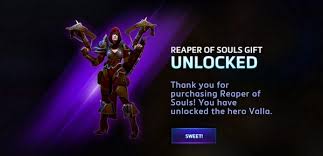 Don't spend money on loot boxes, buy stimpacks with gems to level heroes quickly which will give you more gold and free loot boxes to buy heroes . Heroes Of The Storm On Twitter Valla Diablo Iii Reaper Of Souls Pre Order Bonus Now Enabled In Heroes Http T Co Vc9dt5cyyr Http T Co Wbfrxngsun