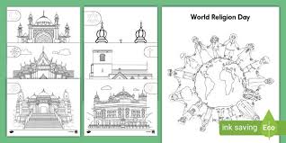 A few nights ago, i put a mood ring in the advent calendar for maile. World Religion Day Coloring Sheets