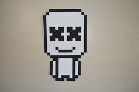 The sound of your next web video starts here. Pixel Art Marshmello Dj De Musica Electronica
