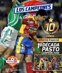 La conquista del deportivo cali por el título de la copa colombia en el año 2010 empezó siendo primero del grupo f superando a los equipos deportivo pasto, cortuluá, américa de cali, depor, pacífico f. Hoy Se Cumplen 10 Anos Los Cuadernos Del Deportivo Pasto Facebook