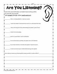 Free interactive exercises to practice online or download as pdf to print. Listening Skills Worksheet Worksheets