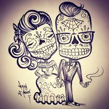 Love Til The End Skull Sugar Skull Tattoos Skull Art