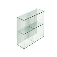 They add stylish storage space for cosmetics, hand towels and perfumes. Pier Glass 4 Box Shelf Square Clear B008516 Bathroom Origins