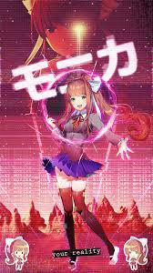 In the application a lot of quality wallpapers for the phone or tablet. Monika Ddlc Phone Wallpapers Wallpaper Cave