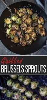 Grilled Brussels Sprouts With Bacon Balsamic Vindulge Recipe Brussel Sprouts Sprouts With Bacon Food Dishes