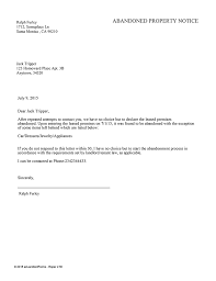 Tenancy matters have always been very important and complicated. Abandoned Property Notice Ezlandlordforms
