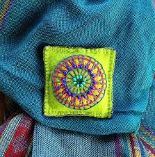 Maria Mercedes Trujillo A Embroidered Mandala Creative Embroidery Embroidery Craft