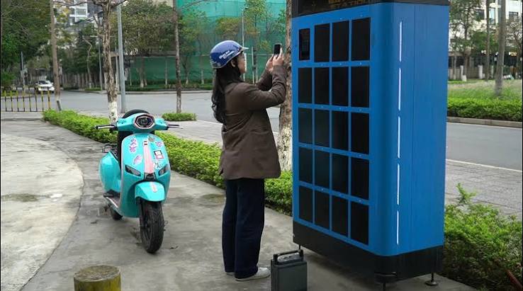 Hệ thống trạm đổi pin Vinfast