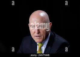 Huawei Chief Technology Officer Paul Scanlan during his interview with the  Associated Press in Washington, Friday, Oct. 18, 2019. (AP Photo/Pablo  Martinez Monsivais Stock Photo