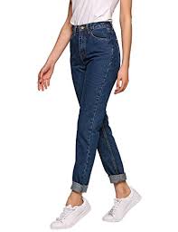 Un choix unique de jean levi's femme taille haute disponible dans notre magasin. Lomon Jean Taille Haute Femme Boyfriend Coupe Droite Jean Slim Grande Taille
