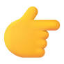 MAIN QUI INDIQUE EMOTICON sur emojiterra.com