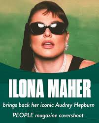 Ilona Maher had an iconic remake of Audrey Hepburn for PEOPLE Magazine. 📸  via people