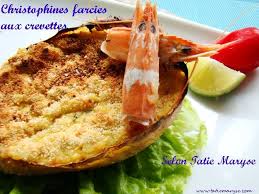Connaissez Vous Les Christophines Farcies Aux Crevettes Cuisine Antillaise Recettes Antillaises Recette Apero Facile