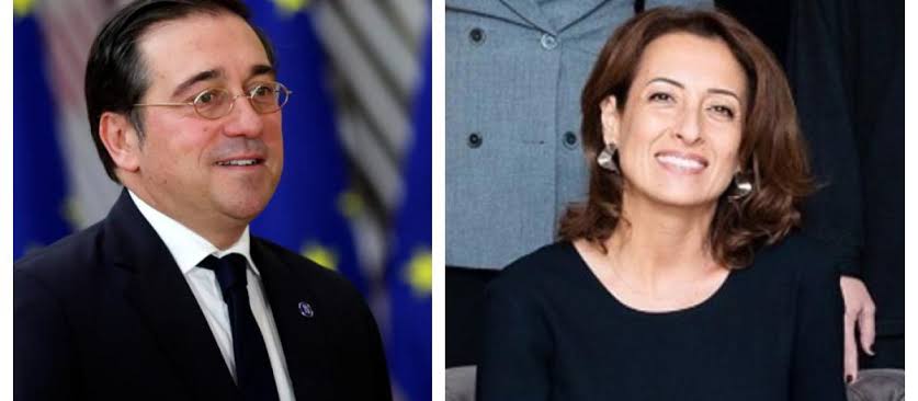 El Gobierno coloca a la pareja franco-libanesa de Albares en el Consejo de  Hispasat