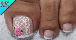 Diseños de uñas para pies facil en tono azul con. Lindos Disenos Pedicure Y Manicure Dianaq Facebook