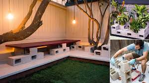 Arrange your favorite novels with these bookcases and bookends. Concrete Thinking How To Make Mod Stackable Sculptures With Cinder Blocks The Horticult