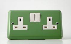 Click here for sockets, switches, plug sockets, light switches, dimmer, telephone socket, tv socket important: 8 Switches Ideas Switches Light Switch Vintage Light Switches