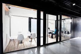 A Shipping Container Office Building Captures The Essence Of Its Community Shipping Container Office Container Office Shipping Container