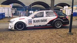 Mercedes W203 Drift Wagon With Om648 Turbo Diesel Inline Six Wagon Black Smoke Mercedes