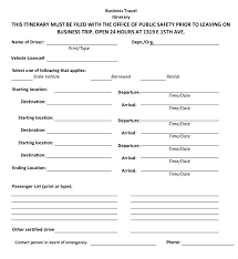 Printable Itinerary Travel Planner Template Word Flight Plan ...