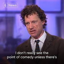 "I really don't see the point of comedy unless there's something  underpinning it.", Chris Morris says satire is not about being "slapped on  the back by the orthodox elite", it's about wanting to ...